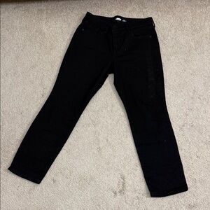 Old navy power slim straight mid rise jeans
